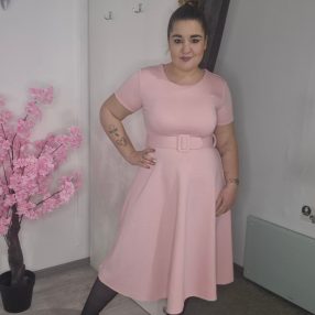 Púderrózsaszín Maxiruha