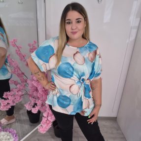 Karikás Hosszabb Fazonú Felső