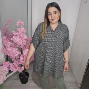 Kockás Oversize Ing