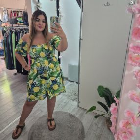 Citromos Egyberuha Gumírozott Felsővel