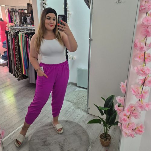 Muszlin Nadrág Magenta