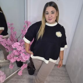 LOLLITA Felső ( fekete )