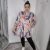 Levél Mintás Plus Size Tunika