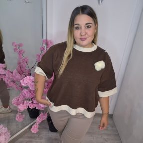 LOLLITA Felső ( barna )