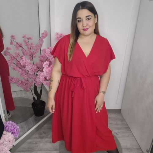 Piros Muszlin Egyberuha