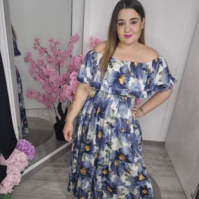 Ejtett Vállú Maxiruha