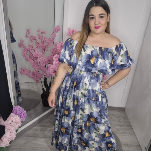 Ejtett Vállú Maxiruha