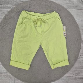 Neonzöld Háromnegyedes Nadrág
