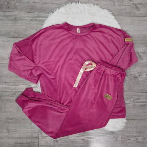 Luxury Plüss Melegítő ( pink ) Plus Size