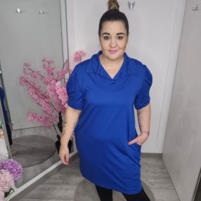 Galléros Királykék Ruha