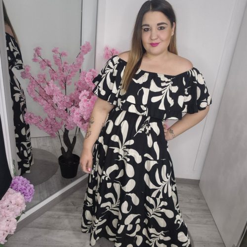 Ejtett Vállú Maxiruha