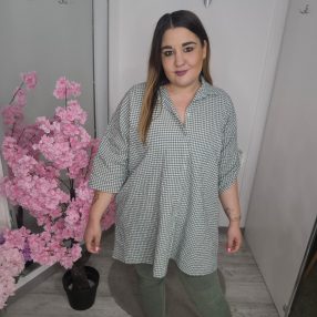 Kockás Oversize Ing