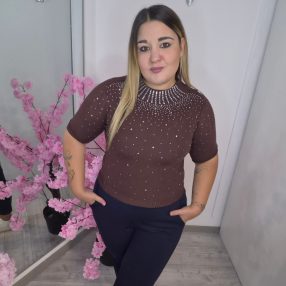 Stasszköves Félgarbó Barna