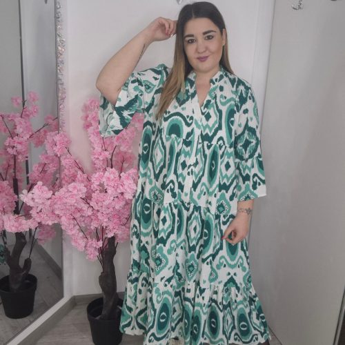 Zöld / Fehér Maxiruha