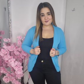 Világoskék "Blézer"