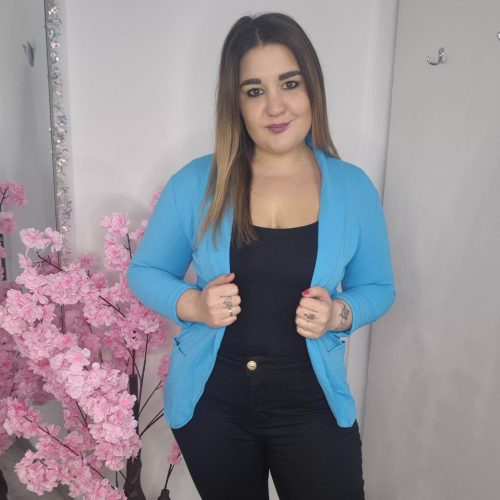 Világoskék "Blézer"